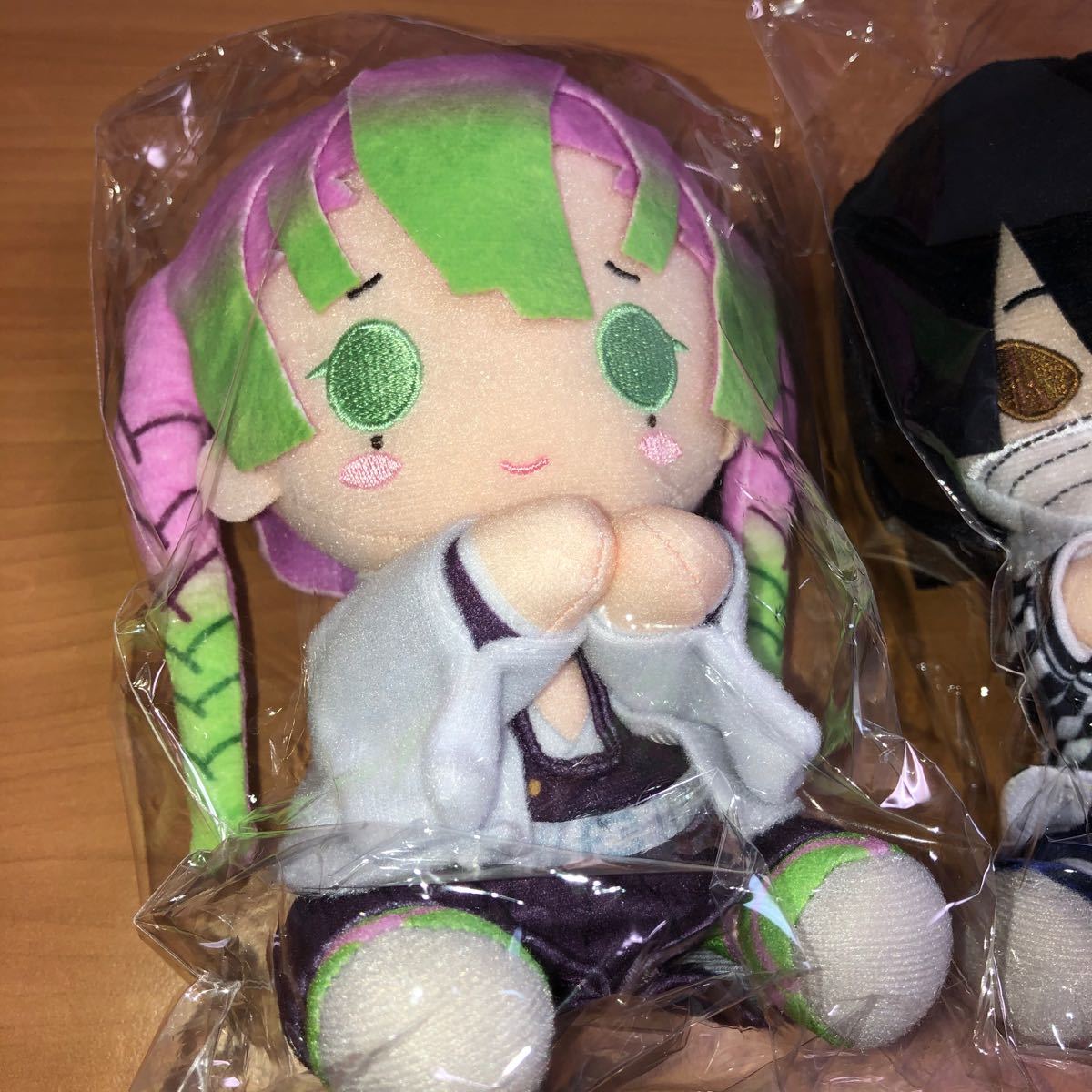 新品未開封 鬼滅の刃 ぴたぬい 伊黒小芭内 甘露寺蜜璃 セット