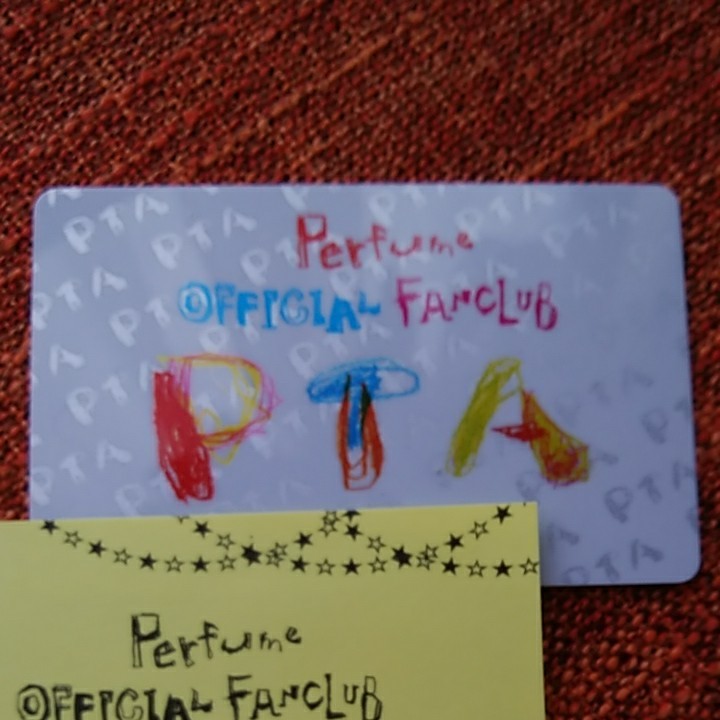 Perfume ファンクラブ 会員証 非売品｜Yahoo!フリマ（旧PayPayフリマ）