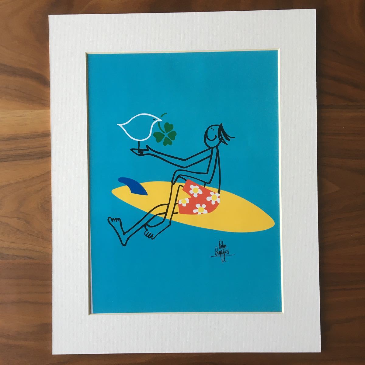 新価格 koji Toyoda 豊田弘治 サーフィン アート 絵 グリーンルーム