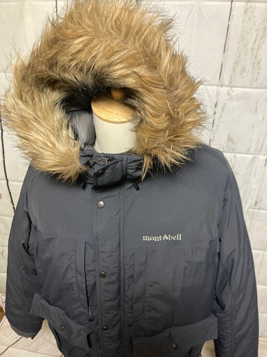 mont-bell モンベル ローガンダウンパーカ XL グレー 800フィル バード