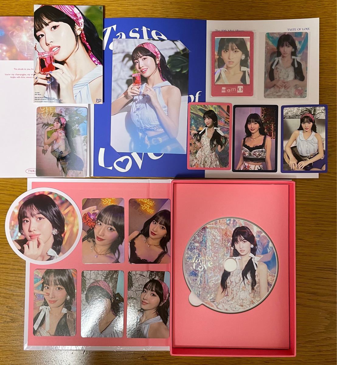 TWICE Taste of Love シンナラ with drama モモ コンプセット｜Yahoo