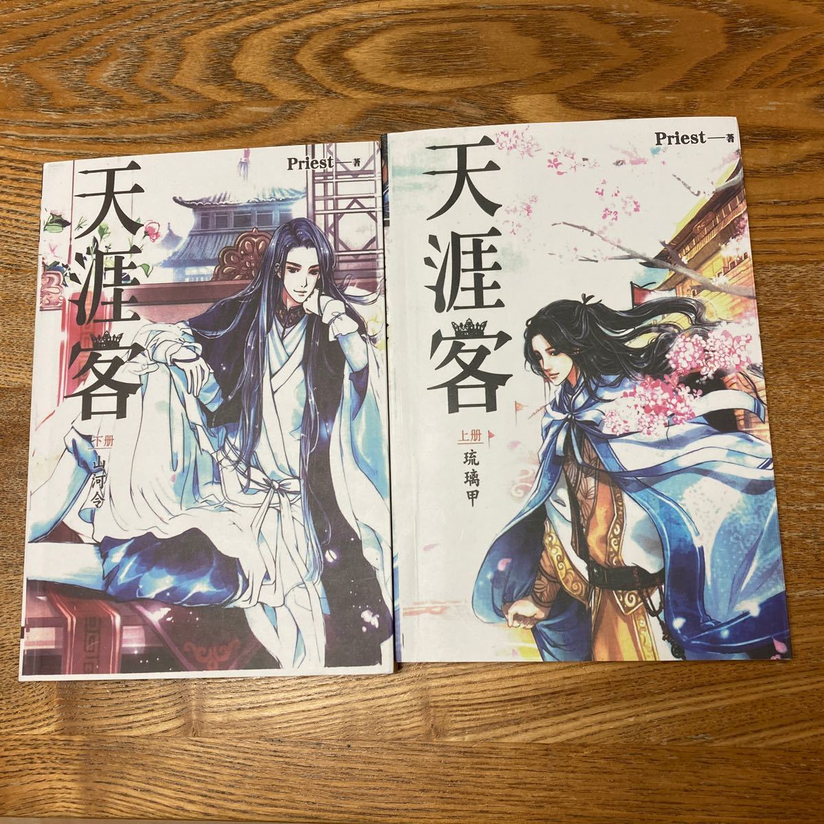 Word of honor 山河令 天涯客二冊 ほぼ新品中国語 小説｜Yahoo!フリマ