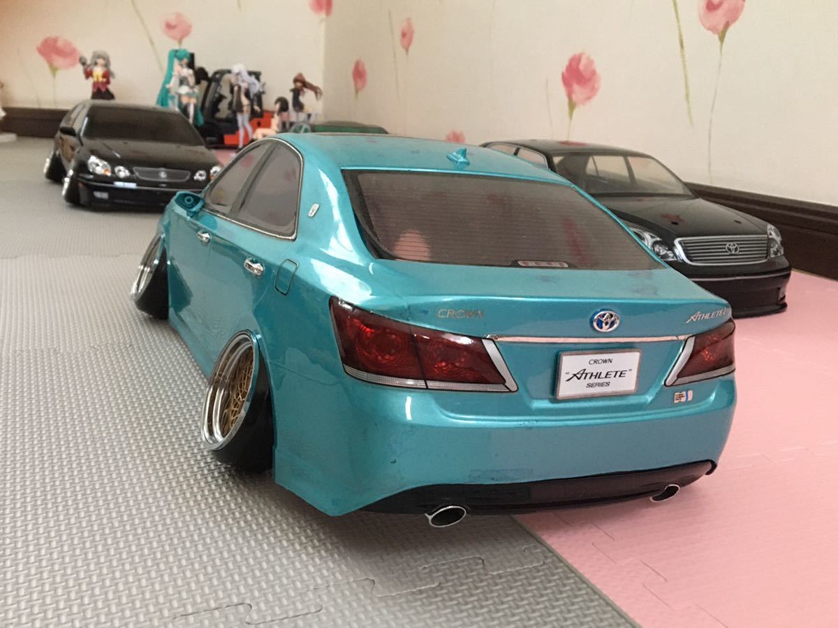 送料無料 1/10 トヨタ クラウン アスリート ラジコン ボディ TOYOTA