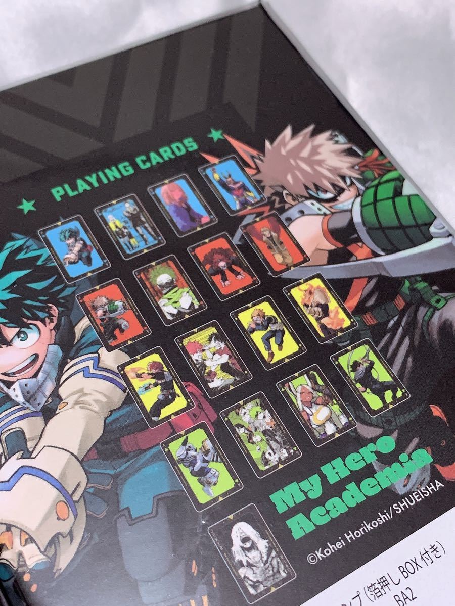 ヒロアカ展 箔押しトランプ 未開封｜Yahoo!フリマ（旧PayPayフリマ）