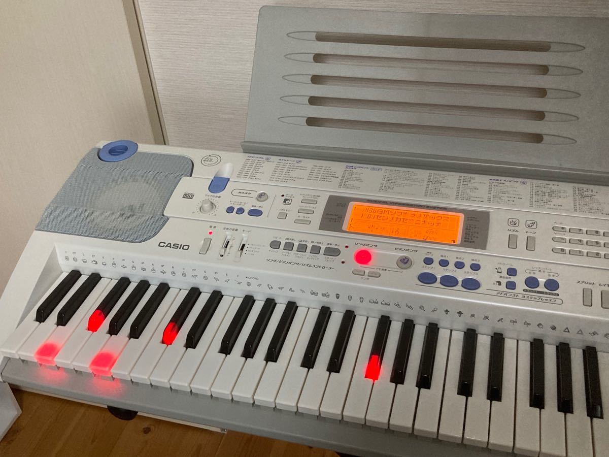 カシオ CASIO LK-203TV 電子キーボード 電子ピアノ シンセサイザー 光
