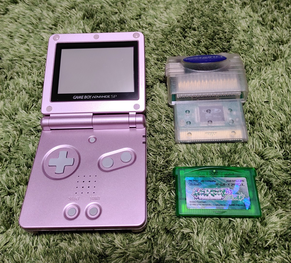 ゲームボーイアドバンス SP 本体 パールピンク GBA ポケットモンスター