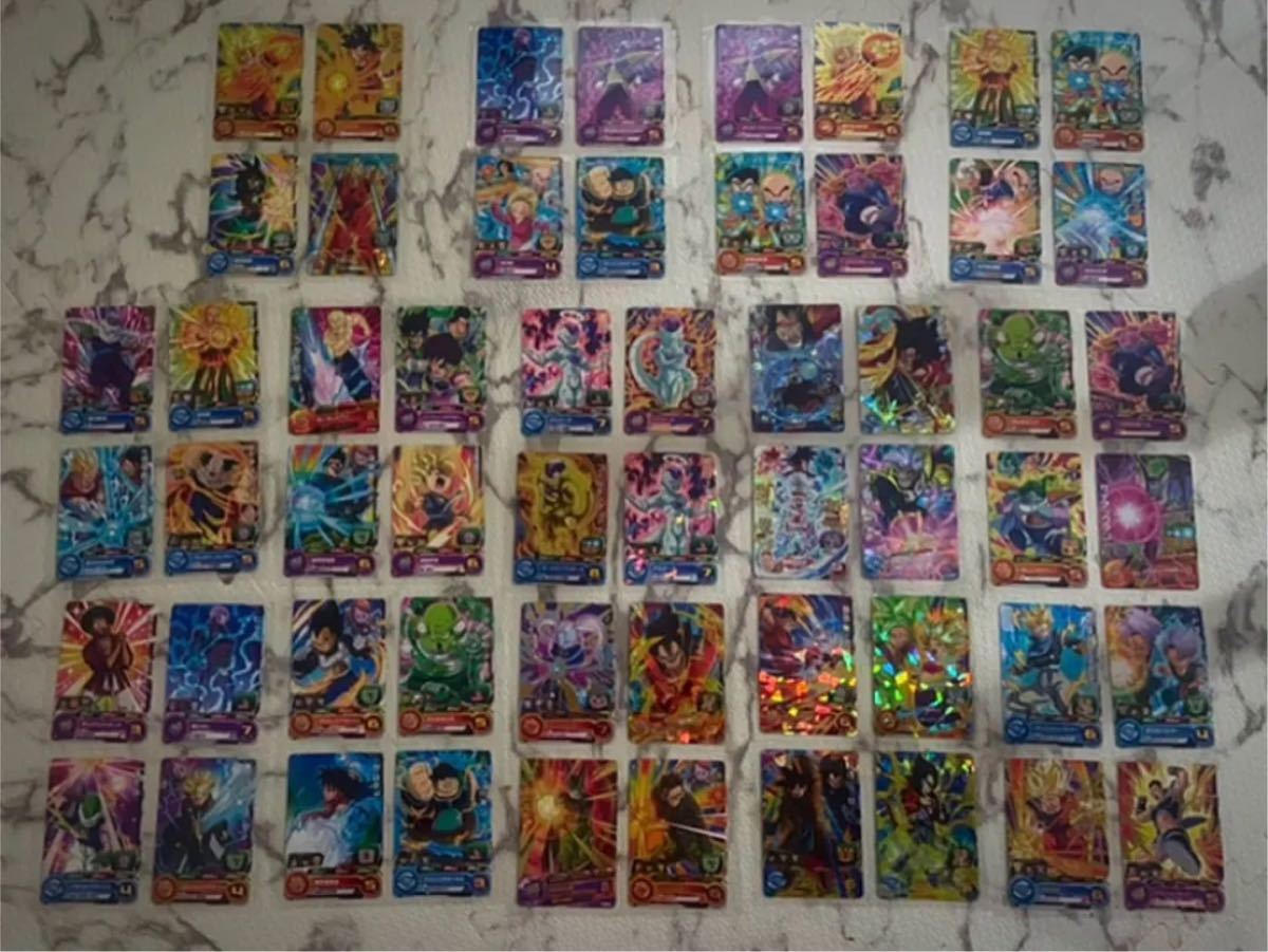 ドラゴンボールヒーローズまとめ売り引退品旧弾H一弾貴重バインダー