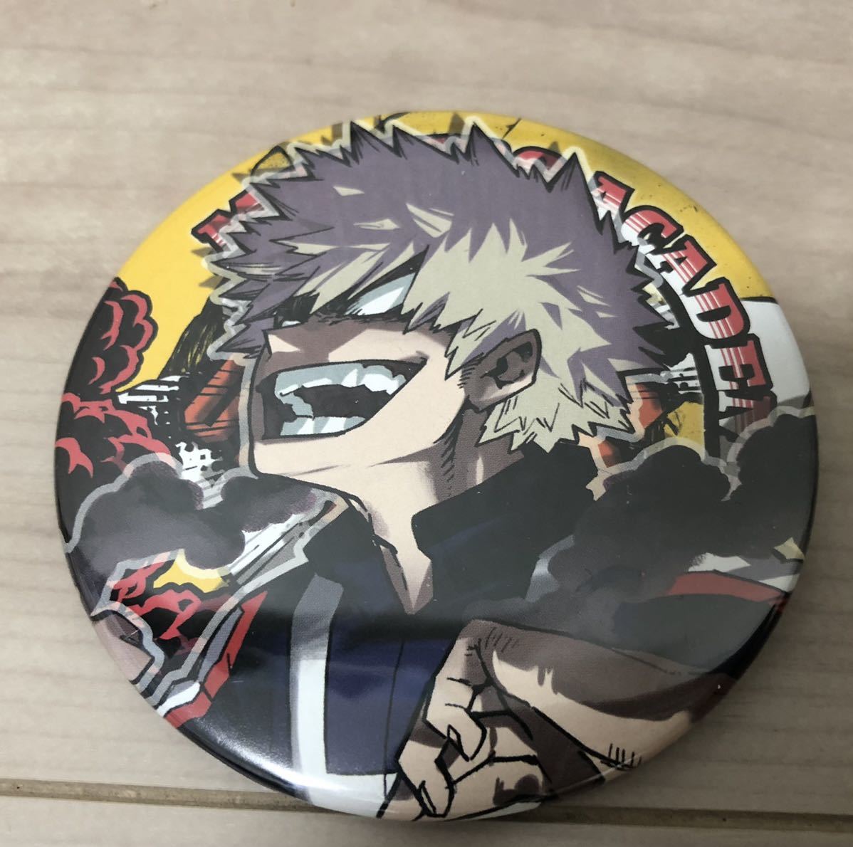 ヒロアカ 爆豪勝己 原作缶バッジ6弾 僕のヒーローアカデミア 爆豪 缶