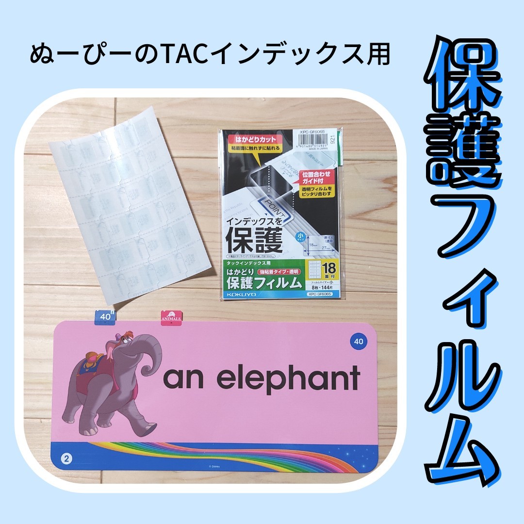 インデックスセット TAC DWE ディズニー英語システム ワールド