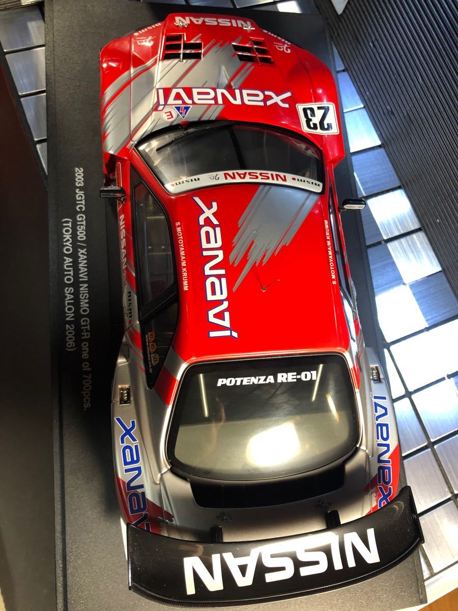 オートアート1/18 2003 JGTC GT500 XANAVI NISMO GT-R TOKYOAUTO