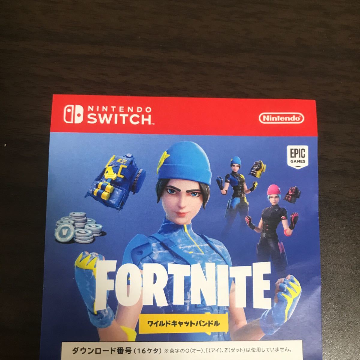 フォートナイト ワイルドキャットバンドル コード使用済み｜Yahoo