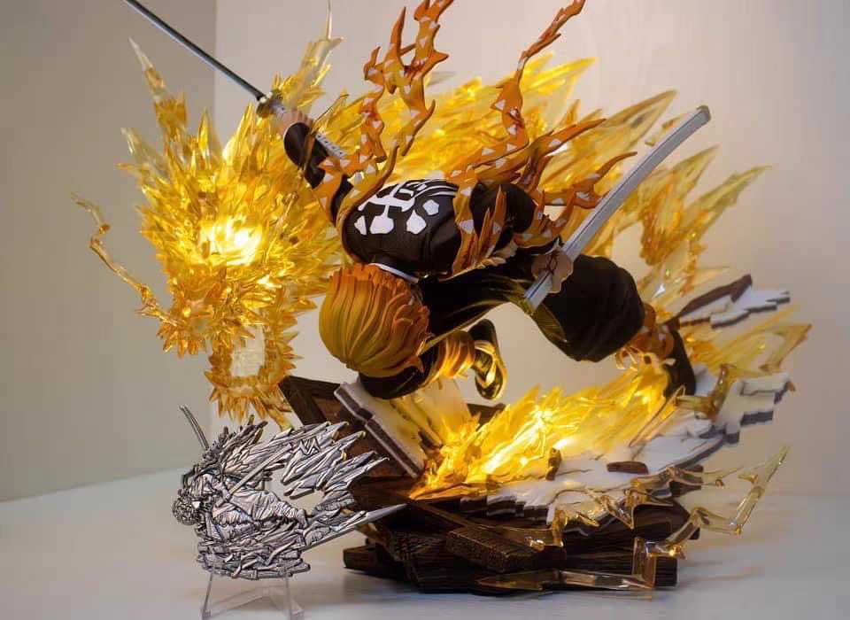 Yahoo!オークション - 【ラスト1】鬼滅の刃 我妻善逸 善逸 雷の呼吸 漆