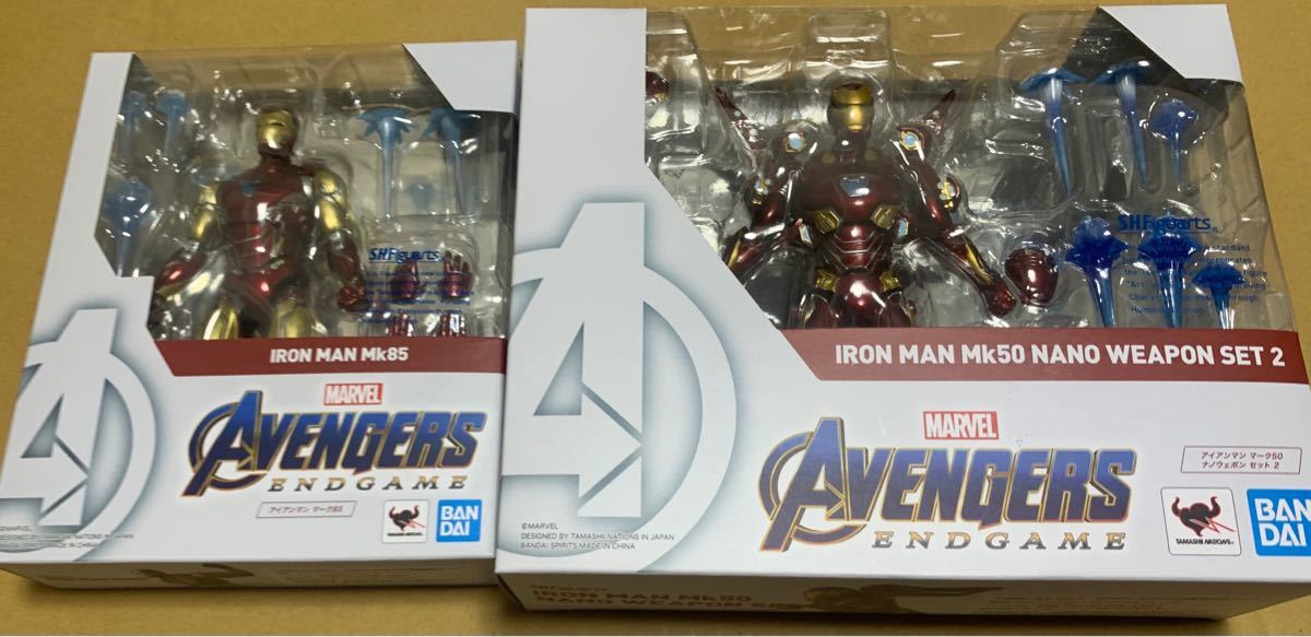 新品未開封】S H Figuarts アイアンマン マーク85/アイアンマン マーク