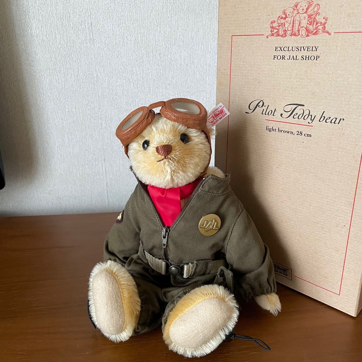 シュタイフ テディベア JAL パイロット｜Yahoo!フリマ（旧PayPayフリマ）