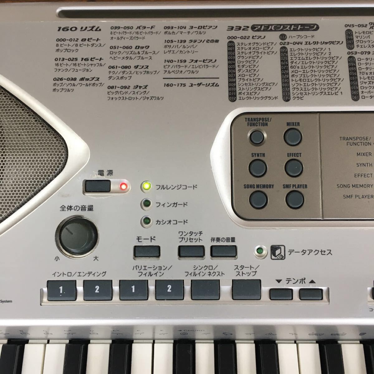 CASIO CTK-900 電子キーボード｜Yahoo!フリマ（旧PayPayフリマ）
