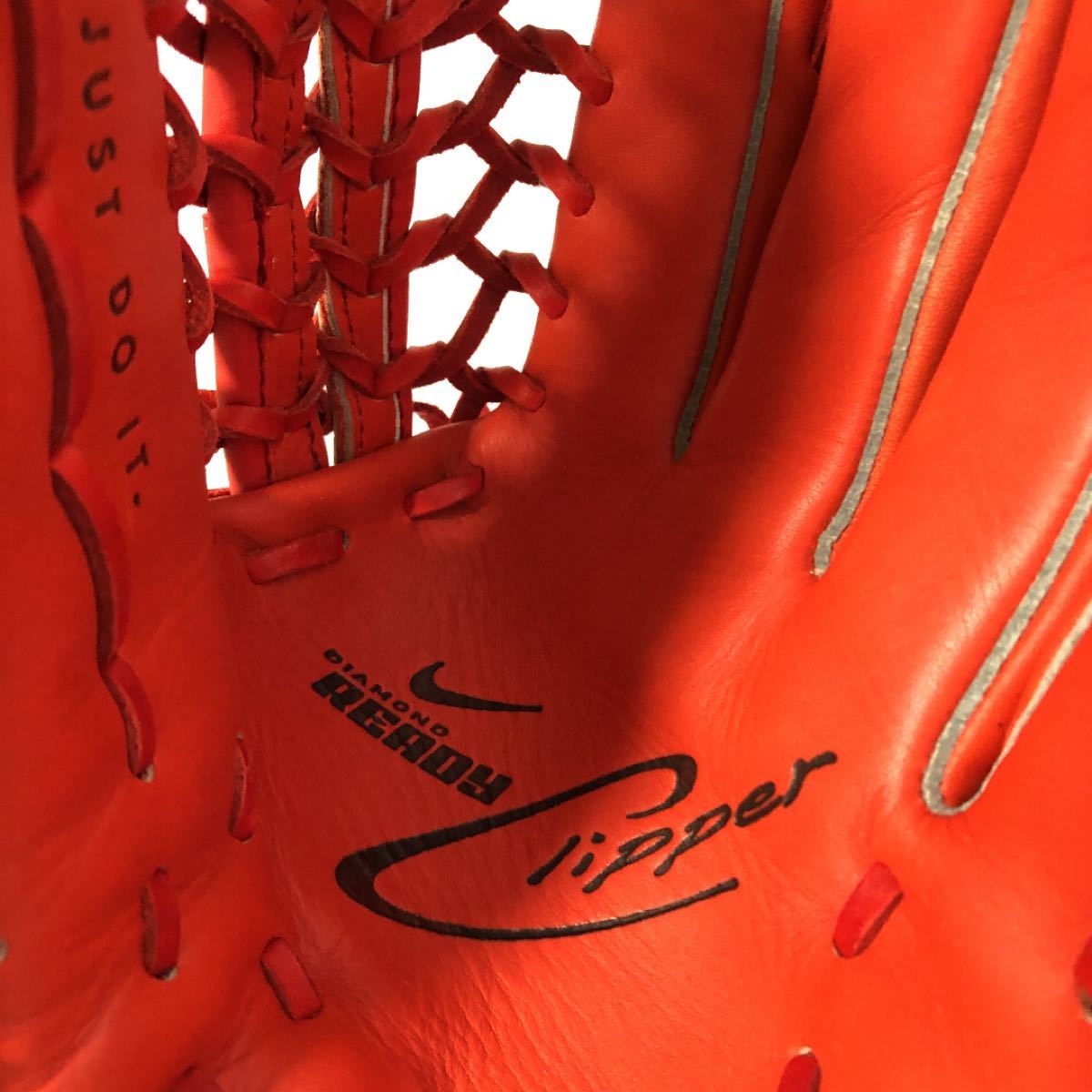 美品 ナイキ NIKE ダイヤモンド レディ クリッパー グローブ 軟式