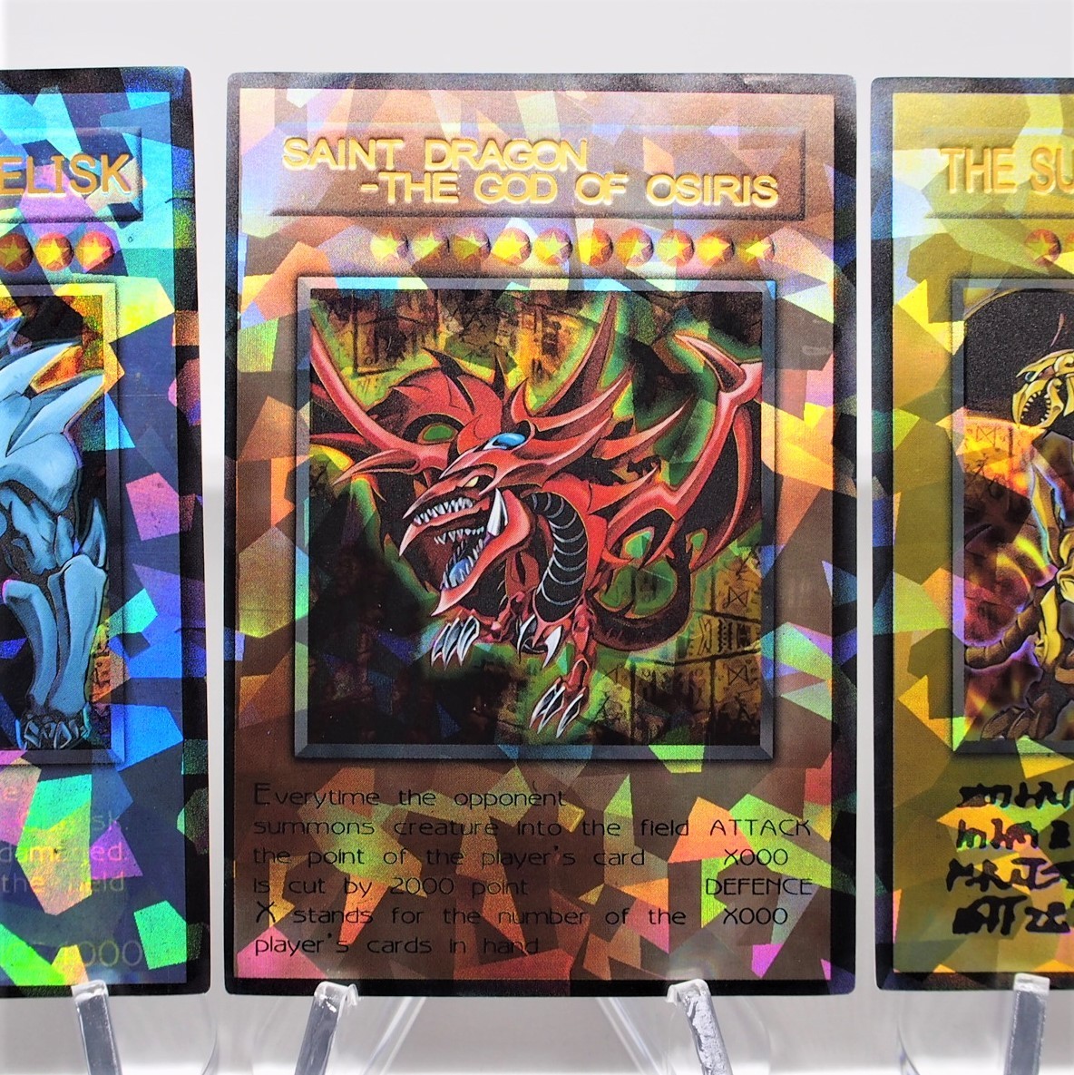 遊戯王 三幻神 オシリス ラー オベリスク 英語版 TV ver 原作