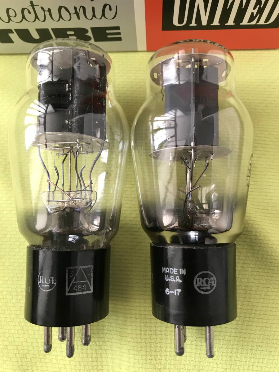 RCA JAN CRC 2A3 真空管2本 USA RCA JAN CRC 2A3 真空管2本 USA