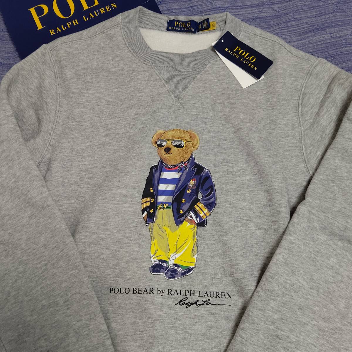 ラルフローレン ポロベア フリース スウェット US XS(日本メンズS