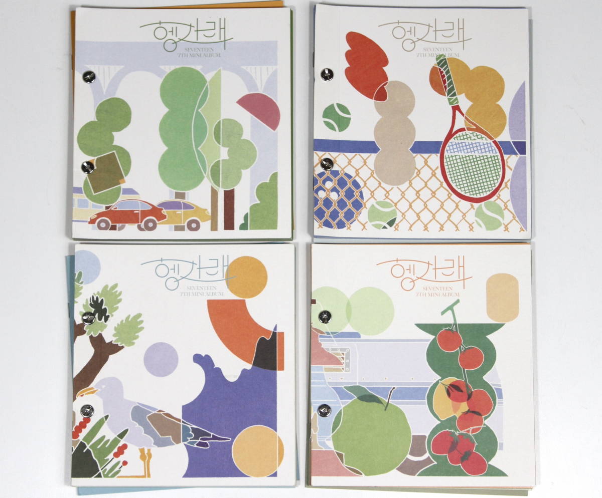 Yahoo!オークション - SEVENTEEN 韓国盤CD4枚セット【7TH MINI ALBUM H