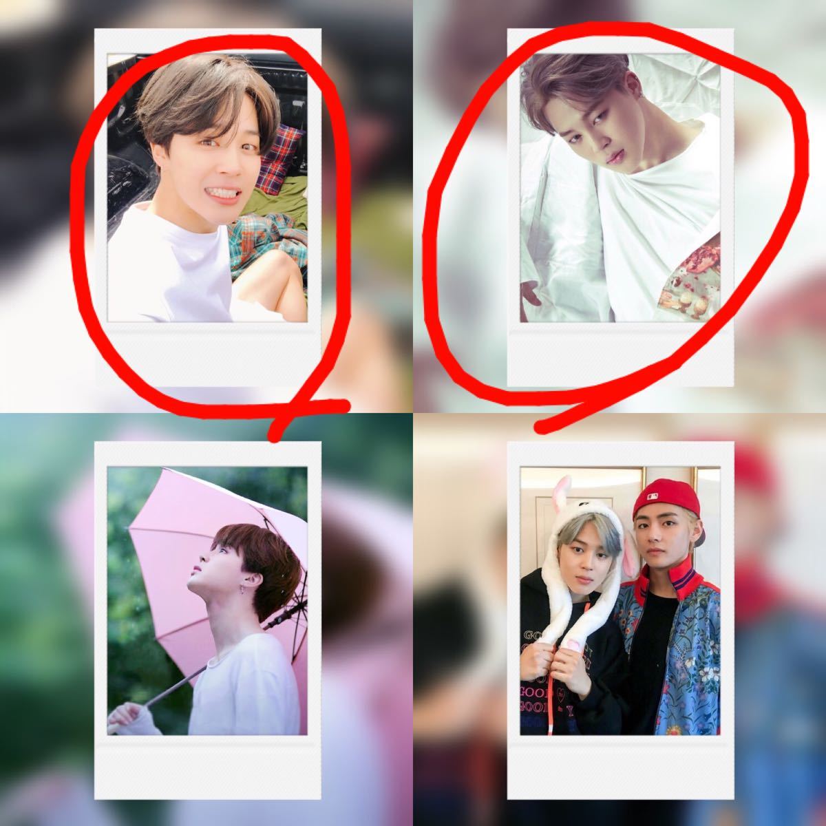 BTS ジミン チェキ 3｜Yahoo!フリマ（旧PayPayフリマ）