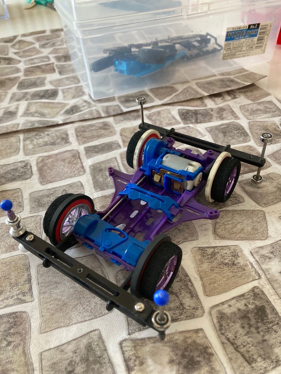 ミニ四駆 カスタム フラット 井桁 VSシャーシ 完成品｜Yahoo!フリマ