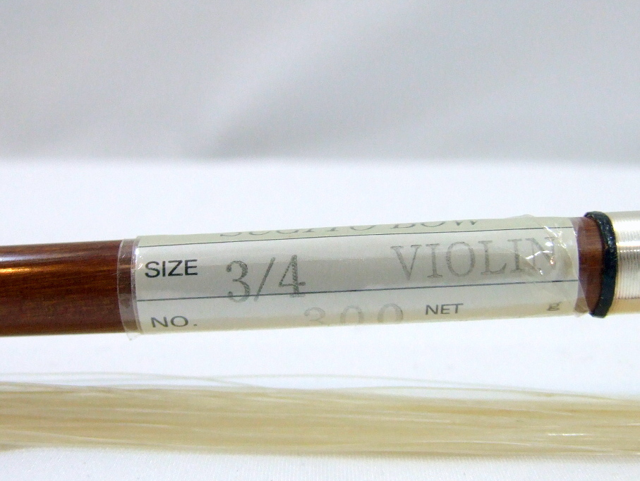 杉藤 分数 3/4 SUGITO フェルナンブーコ バイオリン 弓 旧品番 No300