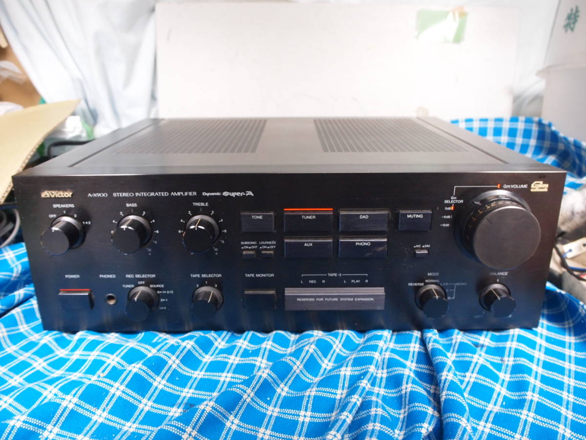 完動品】Victor ビクター プリメインアンプ A-X900(2103) Victor