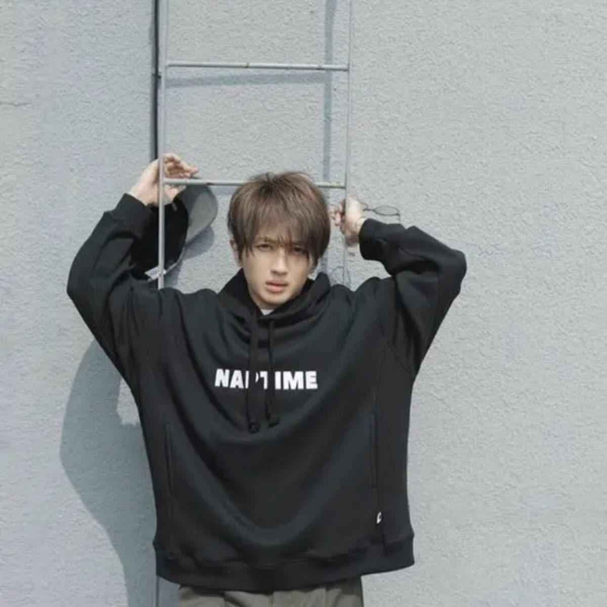 パーカ新品 Naptime ナップタイム 西島隆弘 Nissy ブラック M｜Yahoo