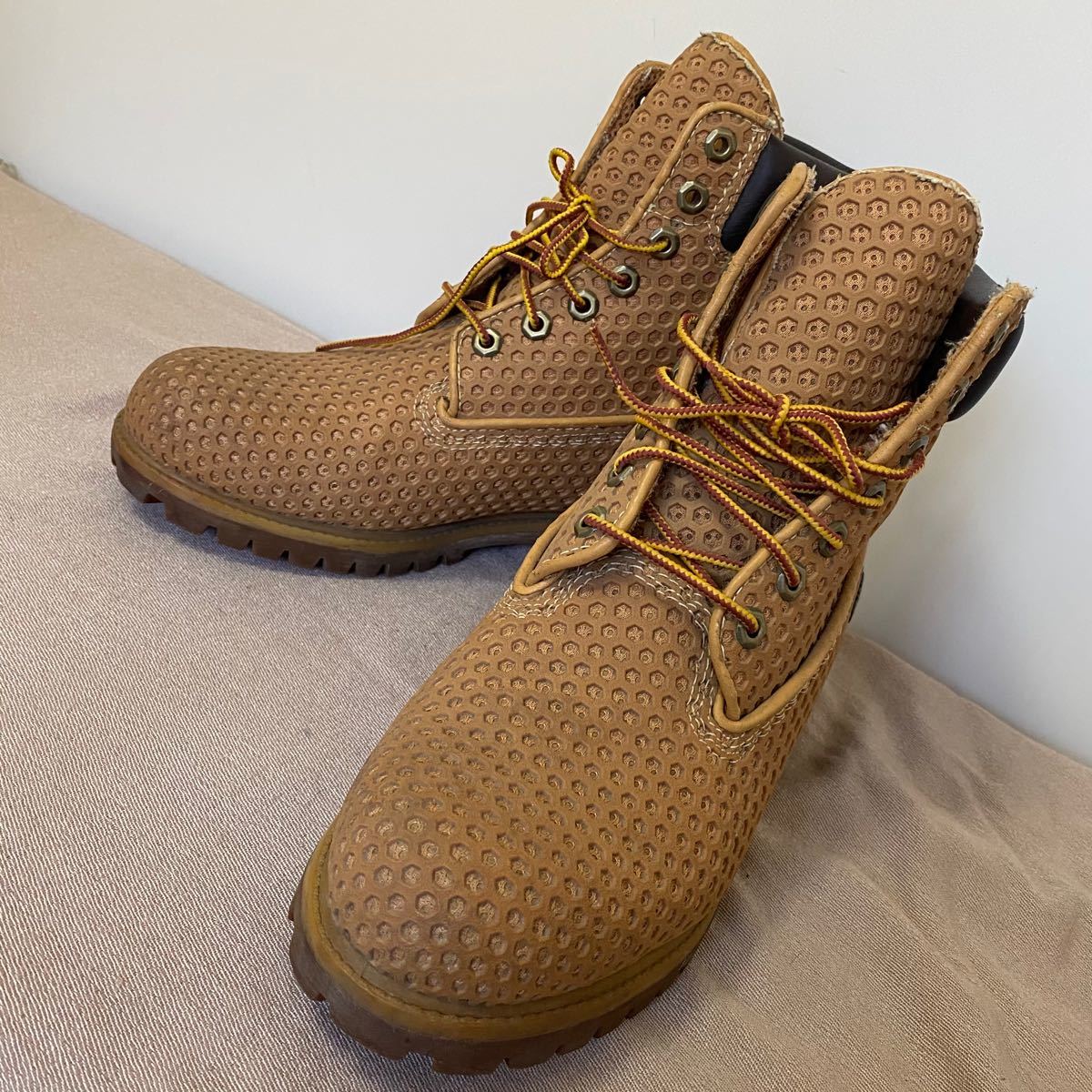 ティンバーランド ブーツ ハニカム柄 定価21384円 美品｜Yahoo!フリマ