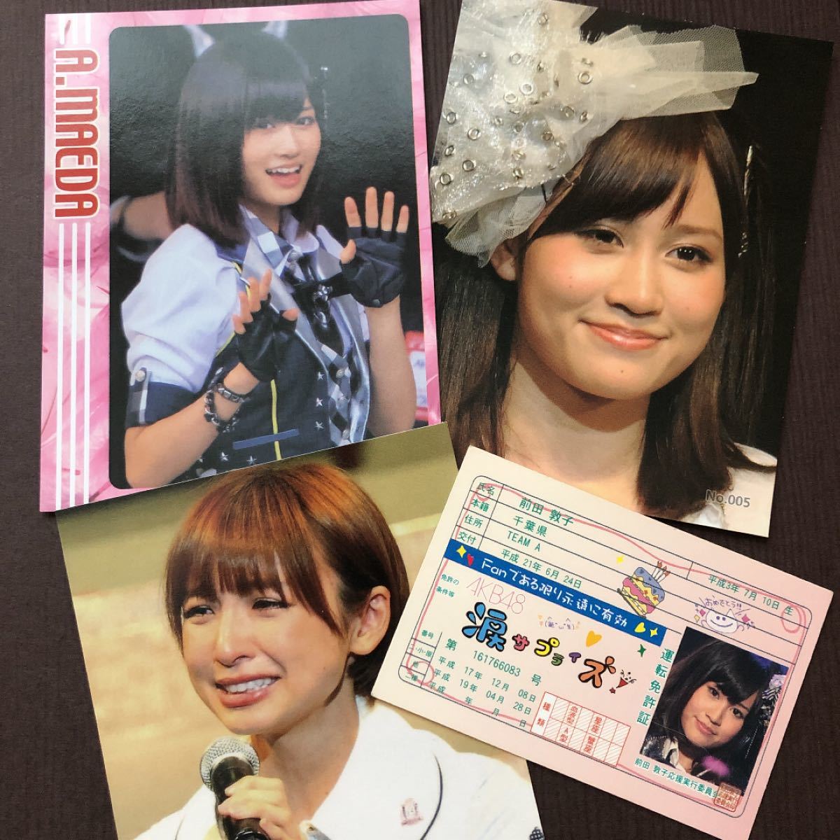 前田敦子 篠田麻里子 4点 セット｜Yahoo!フリマ（旧PayPayフリマ）