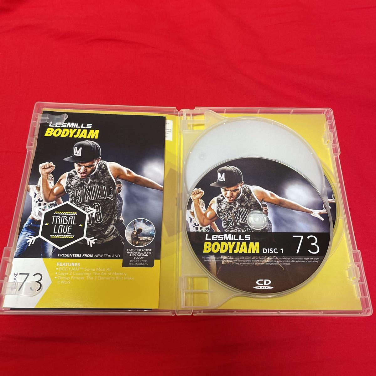 レスミルズ ボディジャム 73 DVD CD 英語テキスト Les Mills Bodyjam