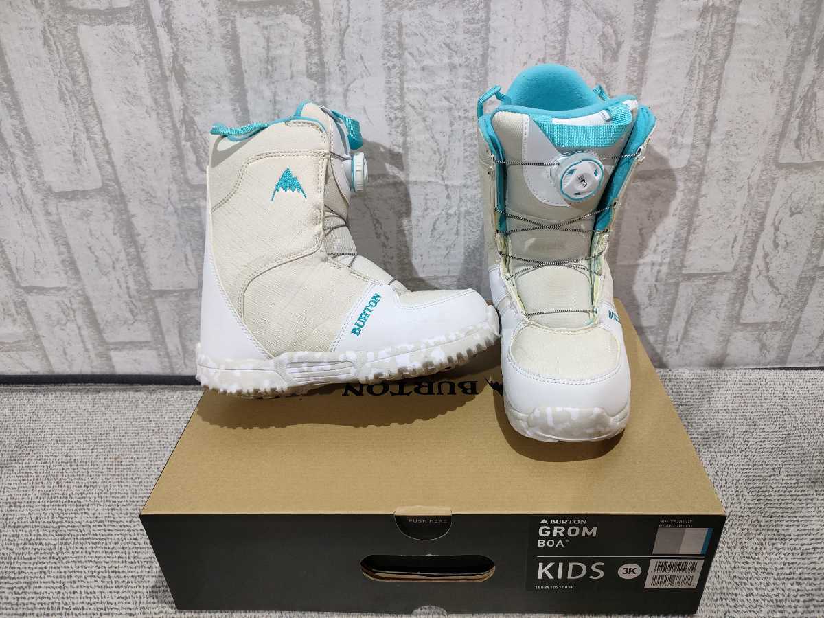 Burton 子ども用スノーボードブーツ 22センチ ZIPLINE BOA BURTON Kids