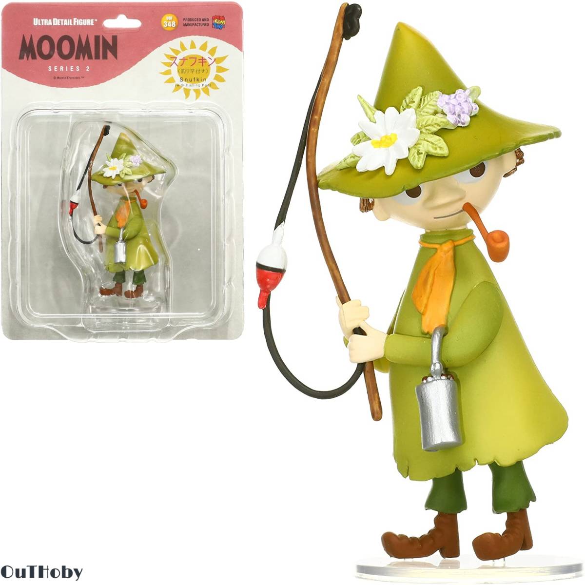 スナフキン 釣り竿付 フィギュア ムーミン MOOMIN むーみん すなふきん