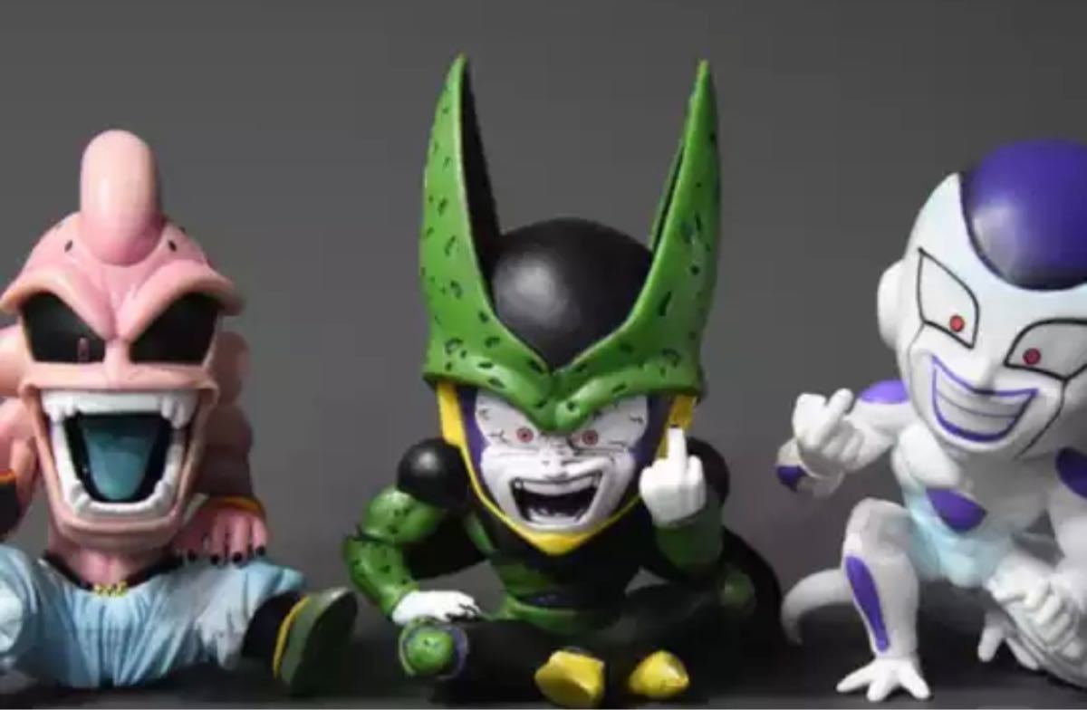 魔人ブウ セル フリーザ フィギュア3点セット｜Yahoo!フリマ（旧PayPay
