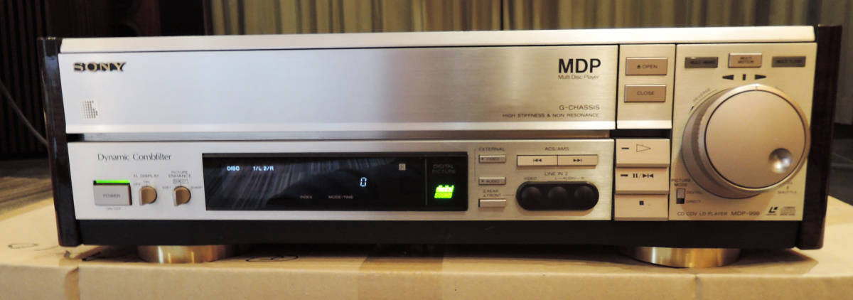 Yahoo!オークション - SONY CD/CDV/LDプレーヤー MDP-999 ジャンク