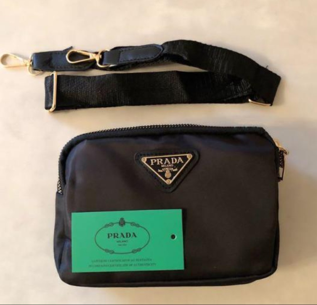 PRADA プラダ ポーチ ショルダーバッグ ノベルティ｜Yahoo!フリマ（旧
