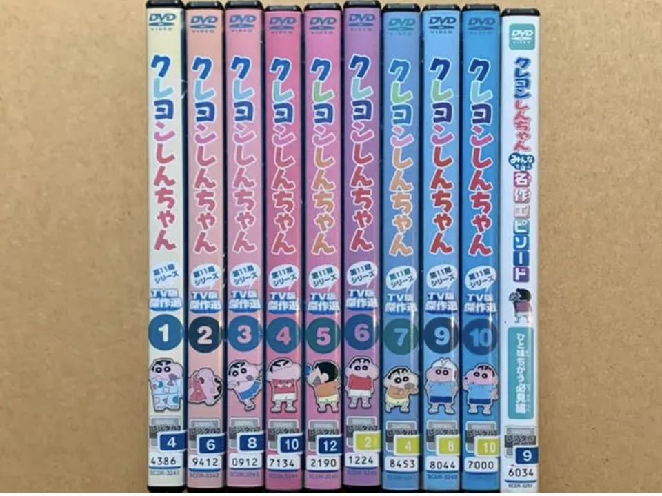 DVD クレヨンしんちゃん 第11期 TV版傑作選 ＋ 名作エピソード｜Yahoo