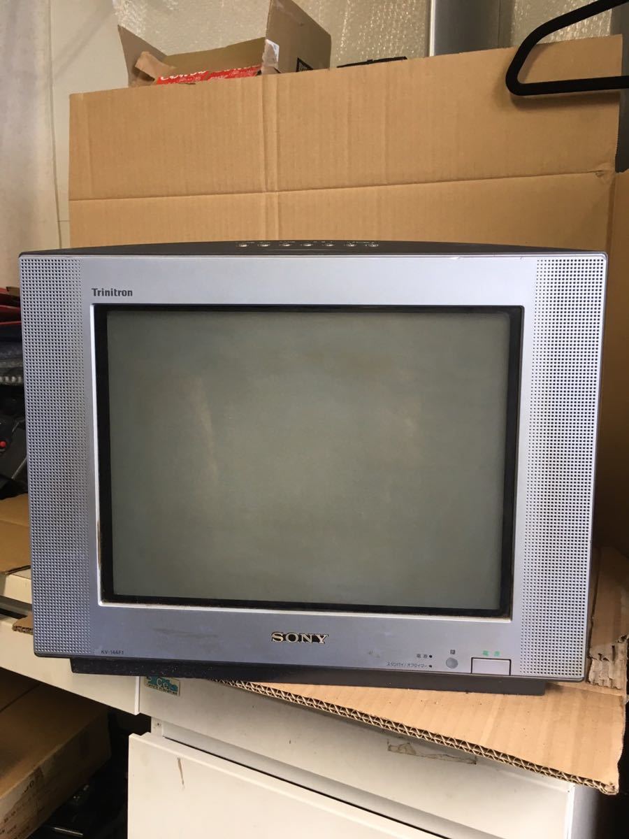 Yahoo!オークション - SONY ソニー トリニトロン KV-14AF1 ブラウン管