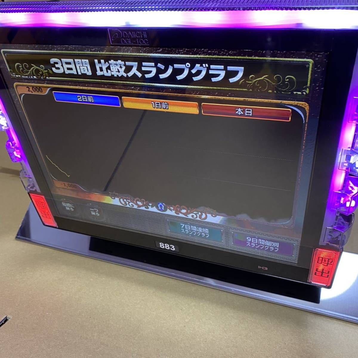 台座付き データカウンター デー太郎Ω スロット用 家庭用電源対応