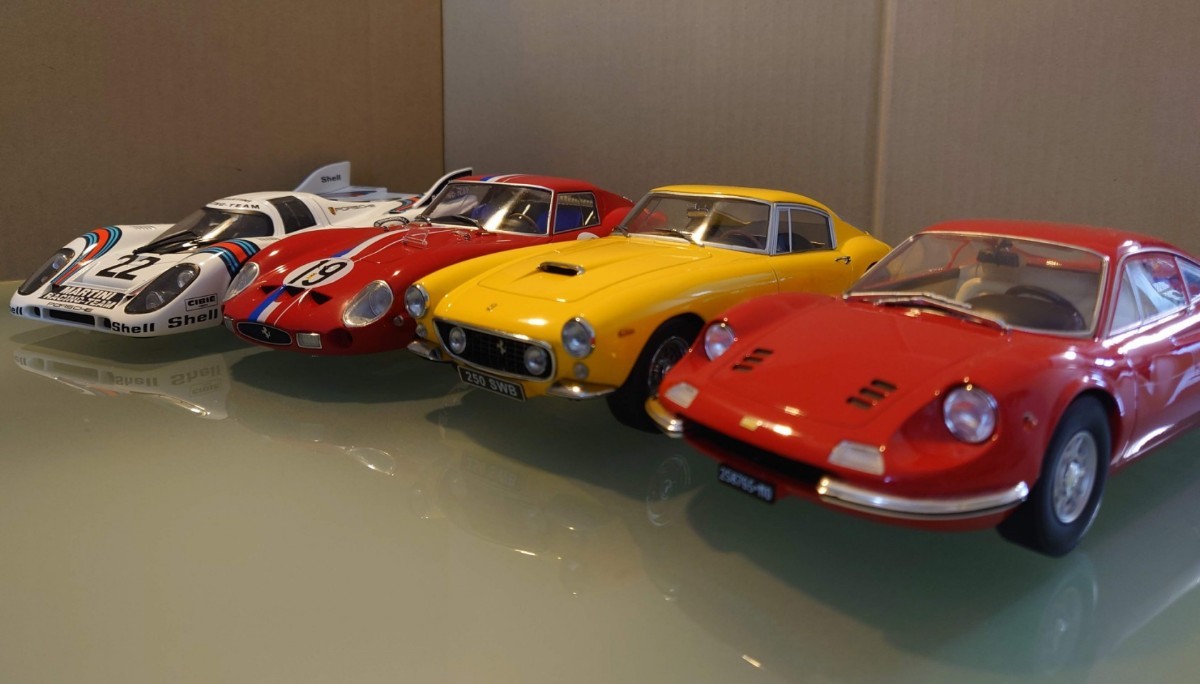 ルックスマート1/18 フェラーリ250GT ブレッド.バン 1962ル・マン