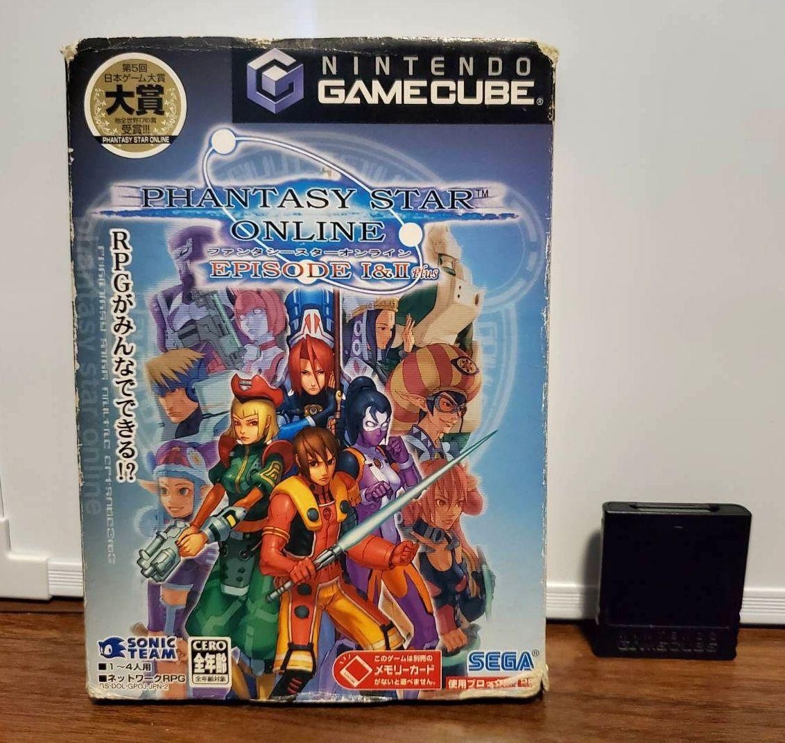 ファンタシースターオンライン 1＆2 プラス GC メモリーカード付