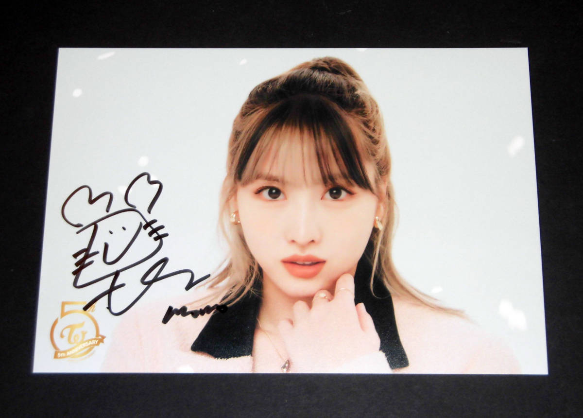 モモ チェキ celebrate サイン ポラロイド TWICE twice twice momo