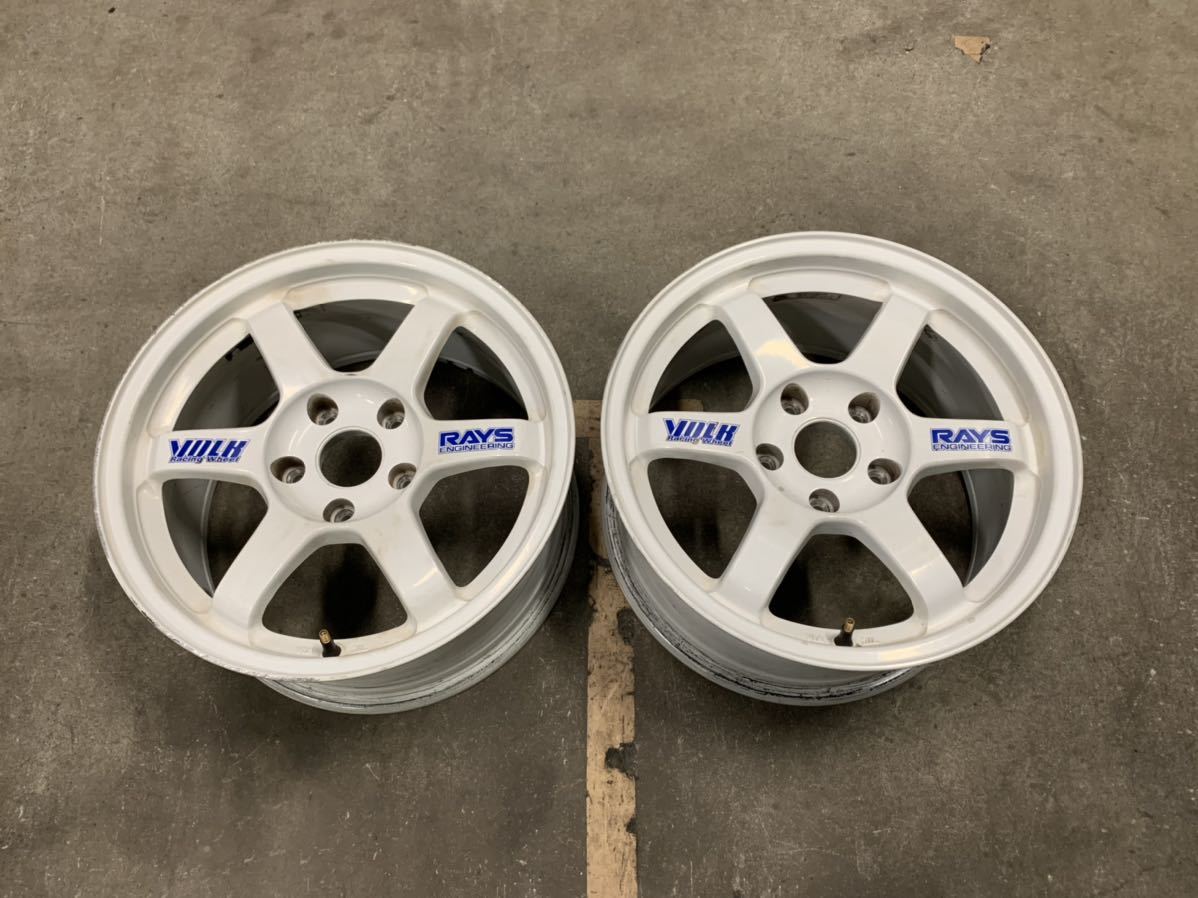 Yahoo!オークション - RAYS VOLK TE37 16インチ 8J +30 114.3 2本