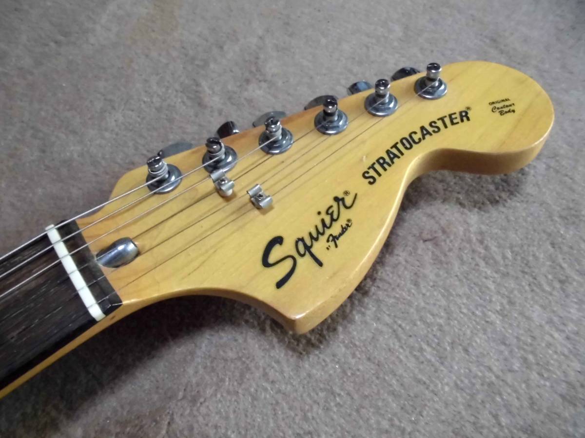 1980年代 Squier Stratocaster JVシリアル 1980年代 Squier