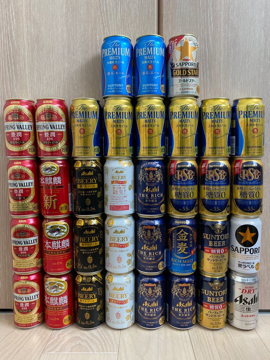 お酒まとめ売り35缶 ビール 発泡酒｜Yahoo!フリマ（旧PayPayフリマ）