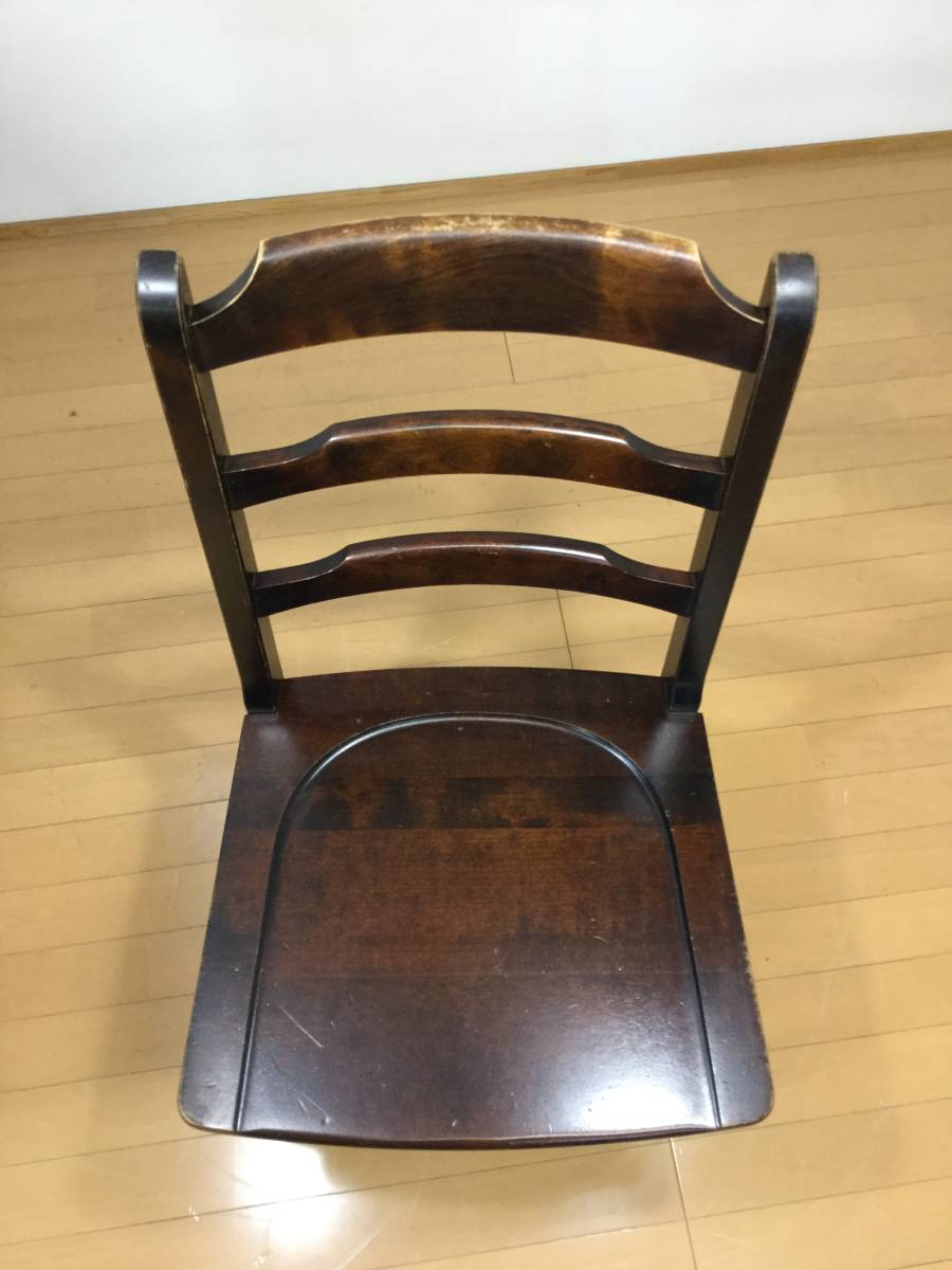 Yahoo!オークション - 北海道民芸家具 樺材 ダイニングチェア/椅子/ラ