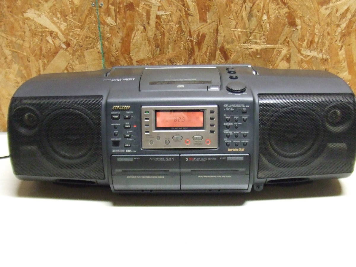 Yahoo!オークション - AIWA CDラジカセ CSD-SR8