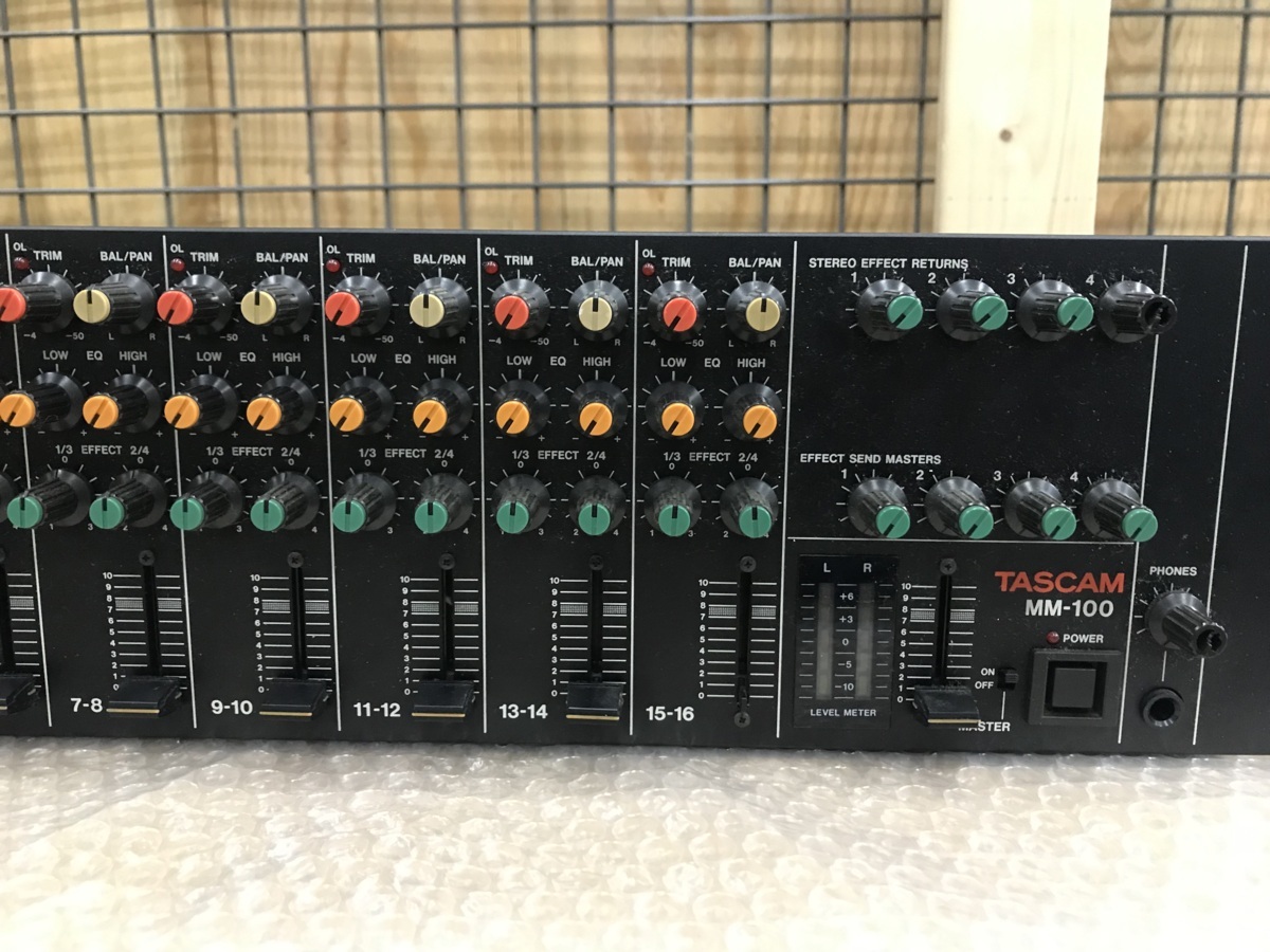 Yahoo!オークション - TASCAM MM-100 Keyboard Mixer タスカム キーボ