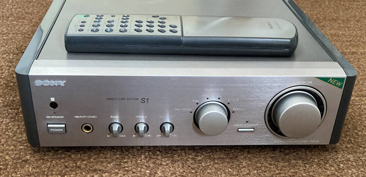 極美品】動作良好 SONY TAE-S1 ソニー ステレオプリアンプ 極美品